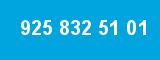 925 832 51 01 925 832 51 01